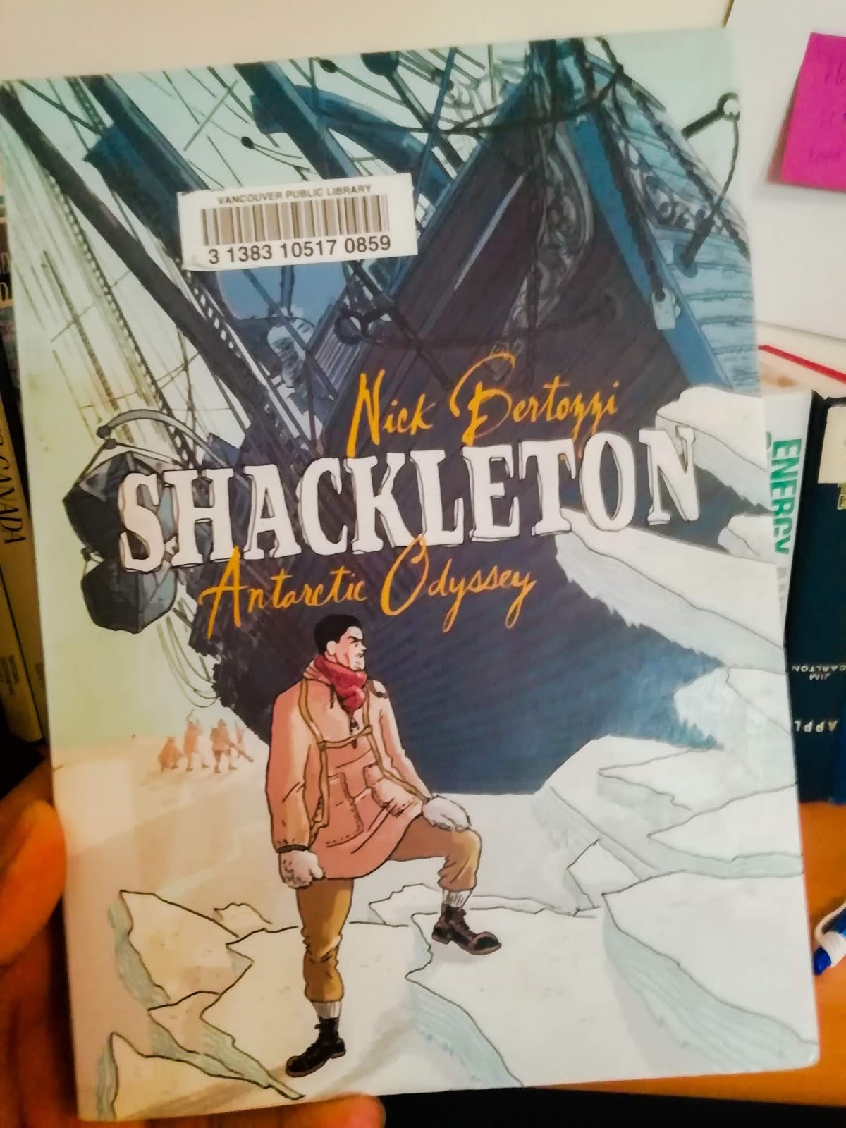 Book Post 5 : “Shackleton: Antarctic Odyssey” by Nick Bertozzi