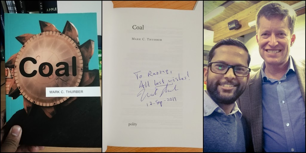 Book Post 19: Coal by Mark C. Thurber
