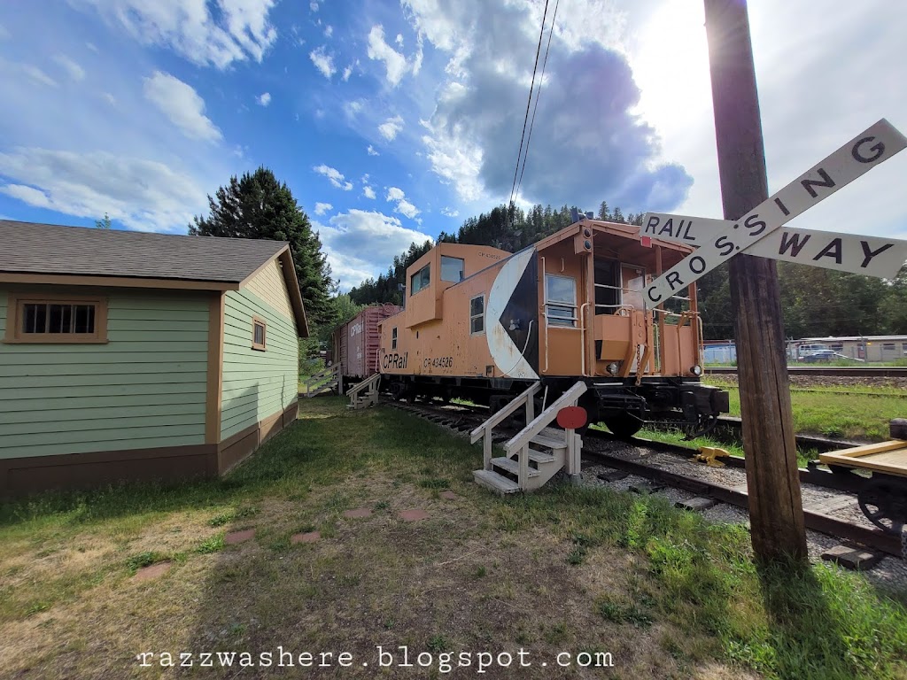 A visit to the Railway Museum (CPR Station) in Castlegar, BC, Canada