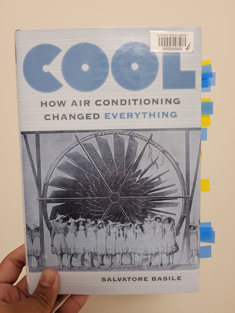 10 things I learned from the book || Cool : How Air Conditioning changed everything