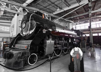 Stepping back in time at the British Columbia Railway Museum, Squamish, BC, Canada