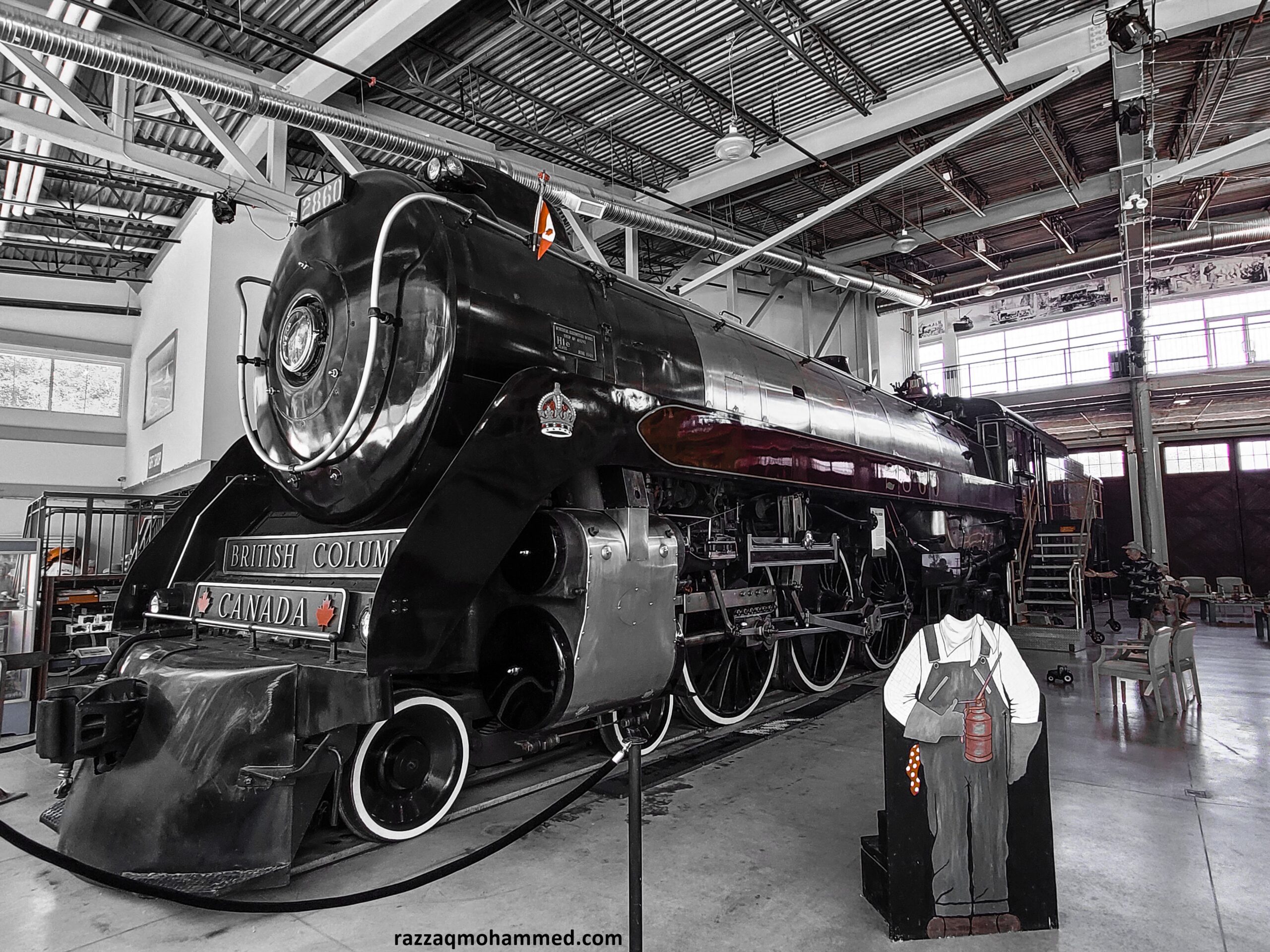 Stepping back in time at the British Columbia Railway Museum, Squamish, BC, Canada