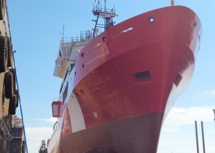 A morning at the Seaspan Shipyards Open House, North Vancouver, BC, Canada.