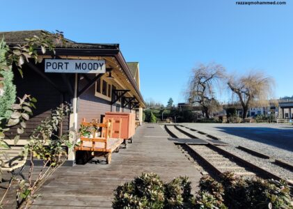 A lazy Sunday morning at PoMo Museum, Port Moody, BC, Canada