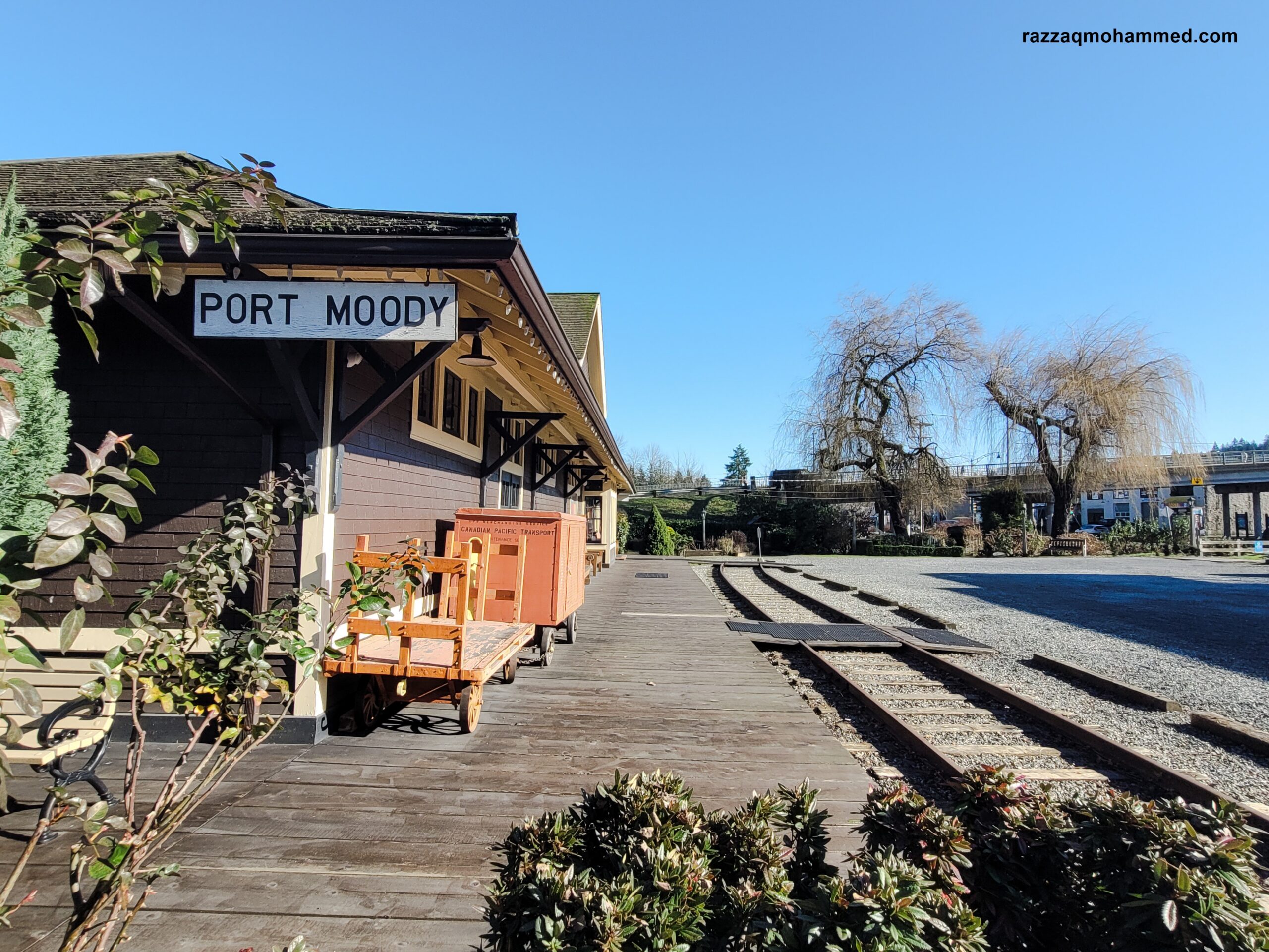 A lazy Sunday morning at PoMo Museum, Port Moody, BC, Canada